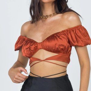 Princess Polly Nikita Top Red